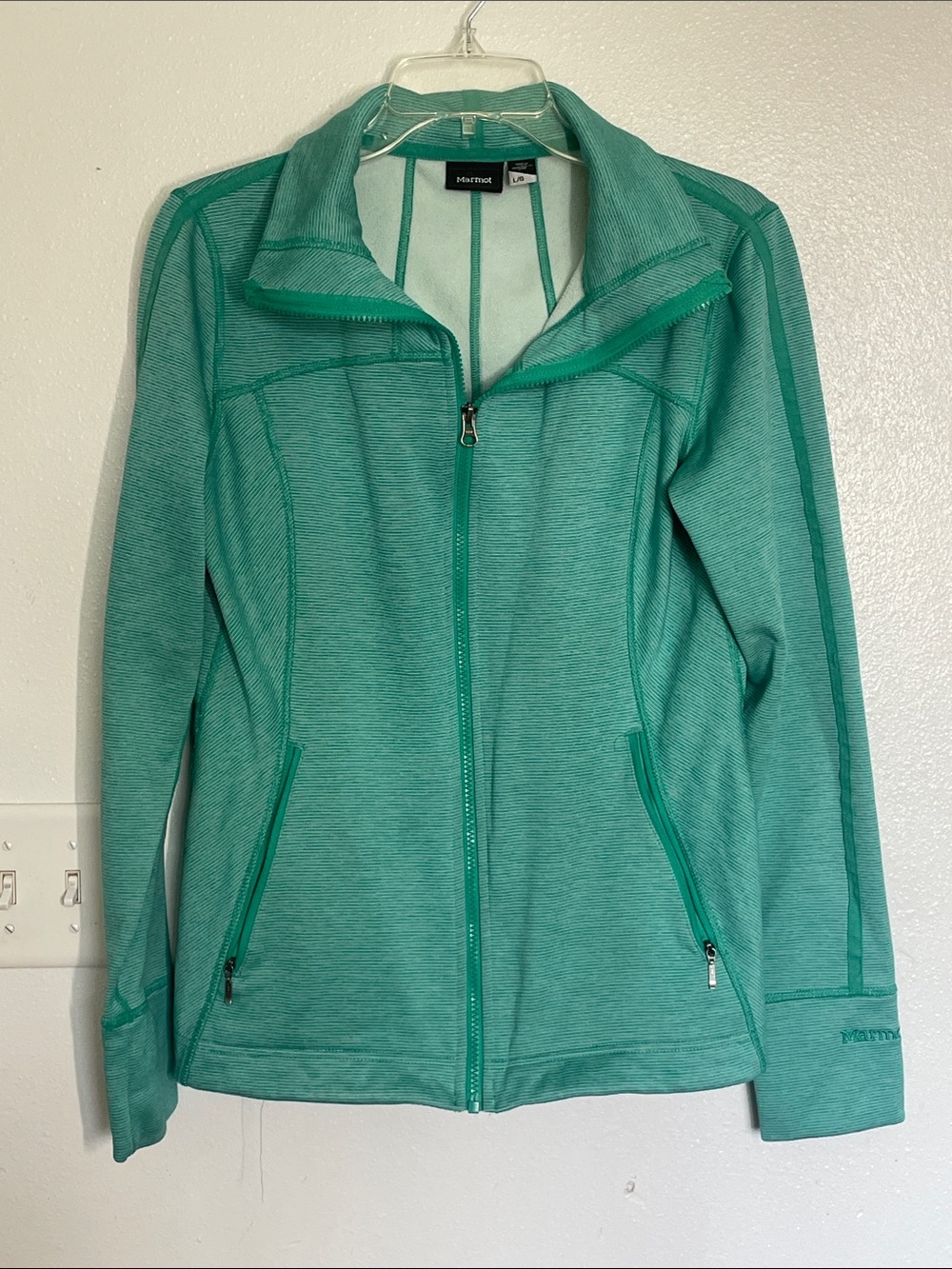 Marmot Women's Teal Zip-Up Utility Jacket